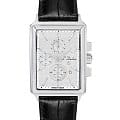 L'Duchen L'Duchen Adventure Chrono D 612.11.33  D 612.11.33 кварцевые мужские часы серебристый циферблат, браслет кожаный — вид спереди